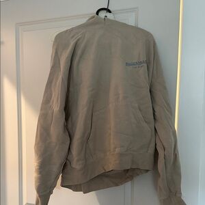 Essentials Men's Beige Bomber Jacket